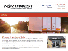 Tablet Screenshot of northwesttrailer.com